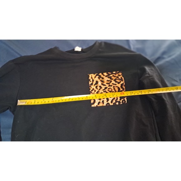Shein : Girls Size 10 Y Cheetah/leopard Print Pocket Long Sleeve Sweatshirt - Picture 6 of 6